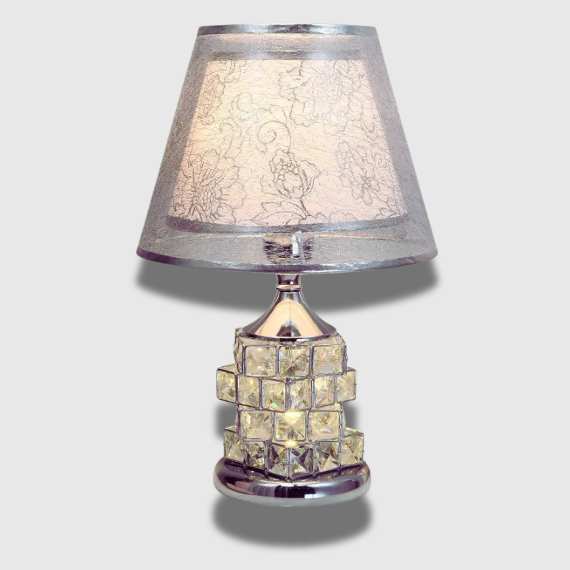 Luxeuria Luxe Golden Crystal Table Lamp – European Style