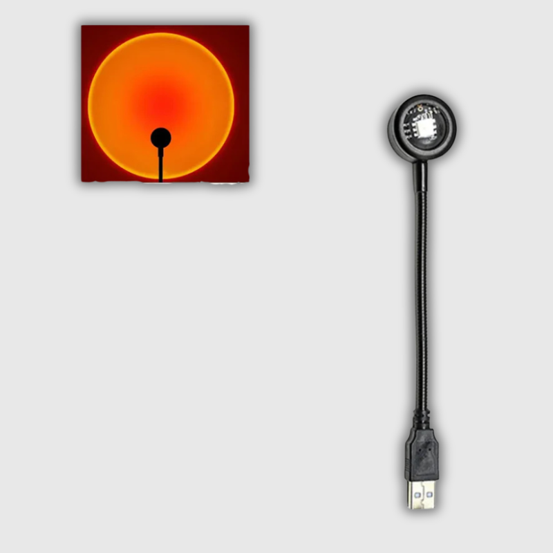 LED USB Sunset Lamp Projector