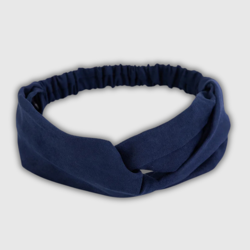 Boho Chic Cross Turban Headband – Women's Summer Hair Accessory
