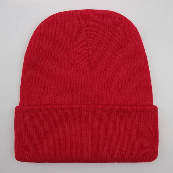 Solid Colour Unisex Winter Beanie