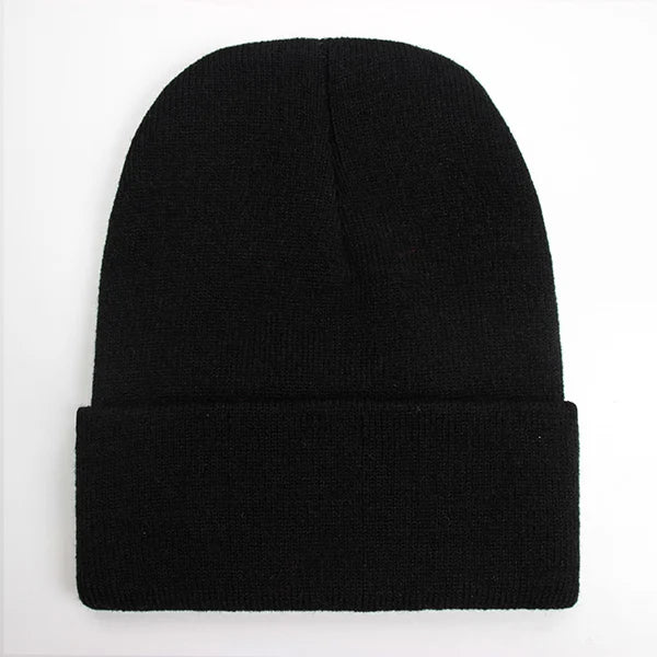 Solid Colour Unisex Winter Beanie