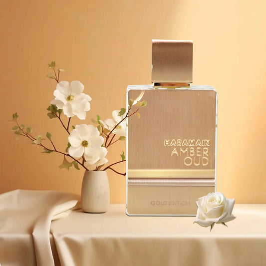 Luxeuria Luxe Amber Gold Perfume – 60ml Unisex Luxury Woody Fragrance Spray