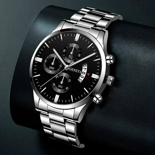 Luxeuria Luxe Men’s Quartz Business Watch – Alloy Band