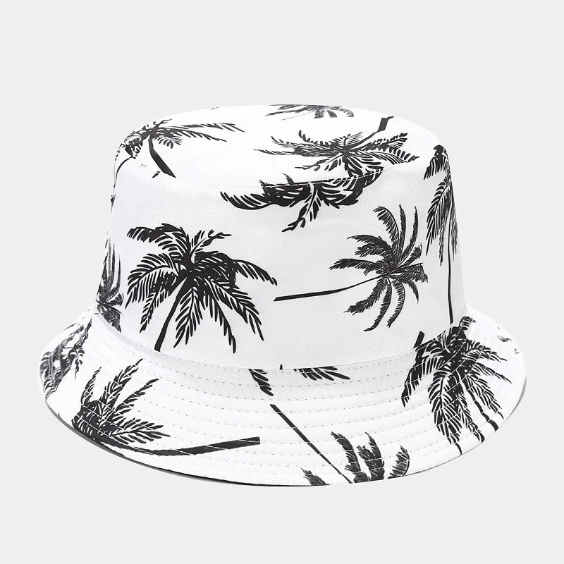 Coco Print Bucket Hat – Spring/Summer Unisex Leisure Cap