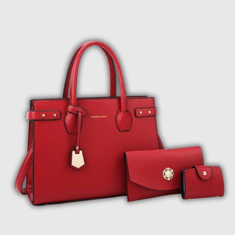 Luxeuria Luxe Nova Multifunctional Crossbody – High-Quality PU Leather Shoulder Bag Set