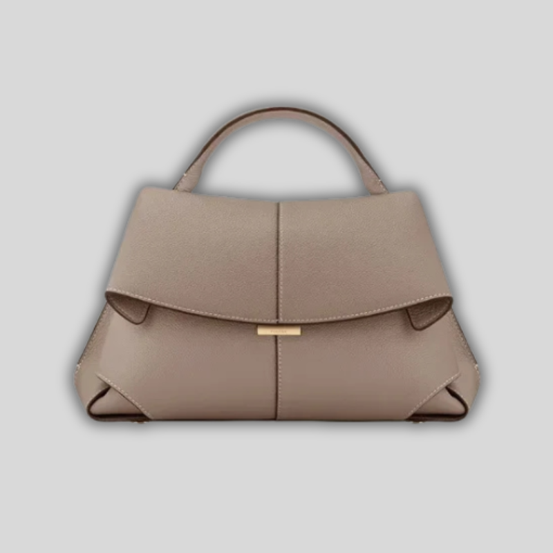 Luxeuria Luxe Aurora Crossbody – Genuine Leather Wrinkled Designer Shoulder Bag