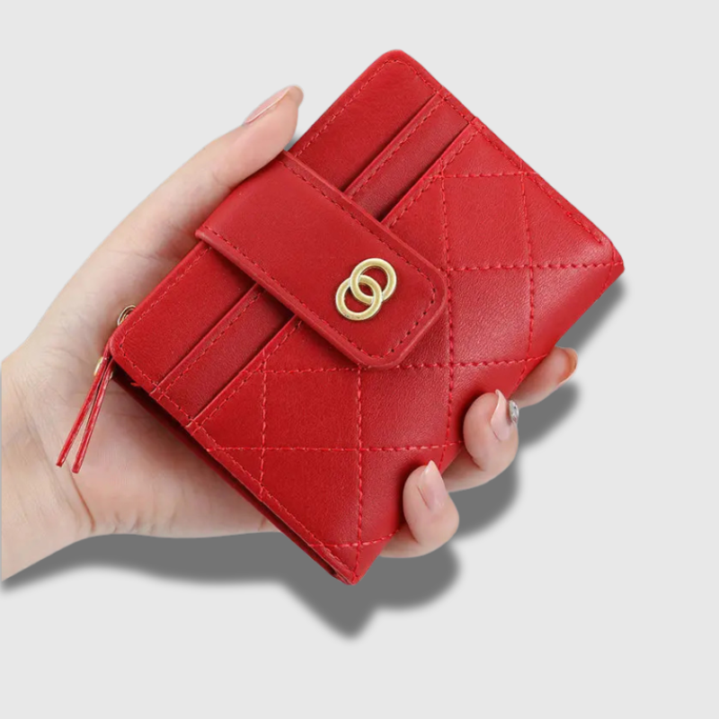 Luxeuria Luxe Mini PU Leather Multi-Card Holder Wallet