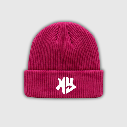 Fashion Knit Beanie — Breathable Polyester Winter Hat