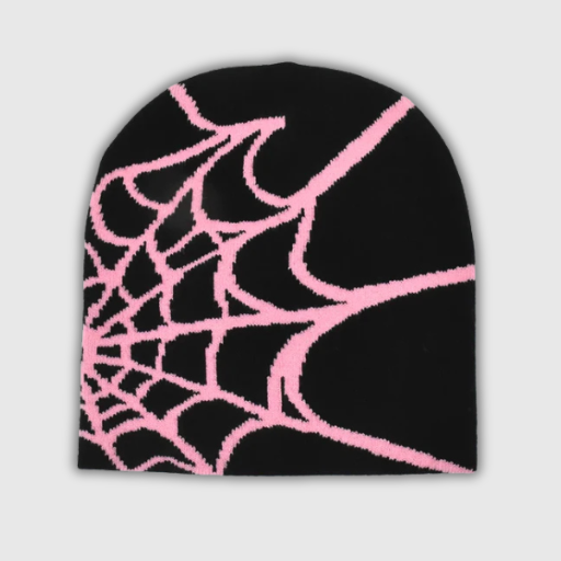 Y2K Gothic Spider Knit Beanie