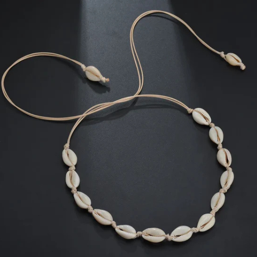 Luxeuria Luxe Boho Shell Choker Necklace