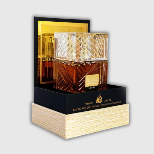 Luxeuria Luxe Khamrah Eau de Parfum – 100ml Unisex Spray with Vanilla, Praline, and Sandalwood Notes