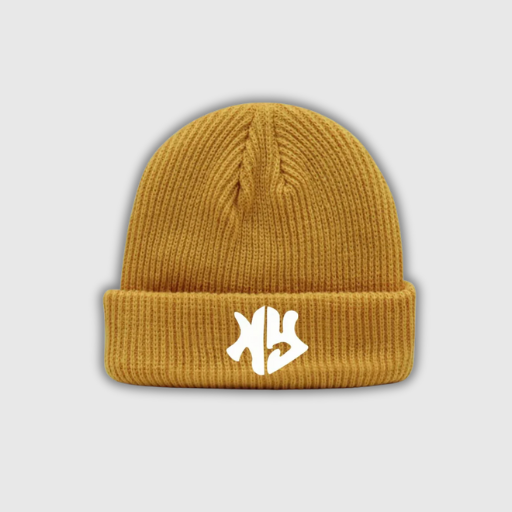 Fashion Knit Beanie — Breathable Polyester Winter Hat