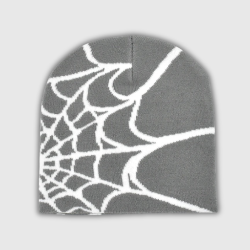 Y2K Gothic Spider Knit Beanie