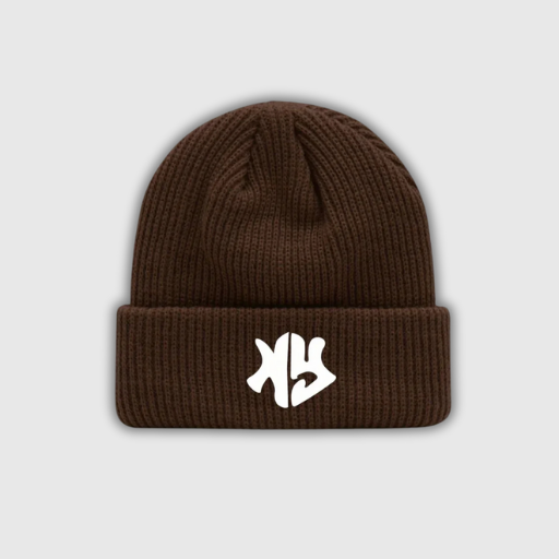 Fashion Knit Beanie — Breathable Polyester Winter Hat
