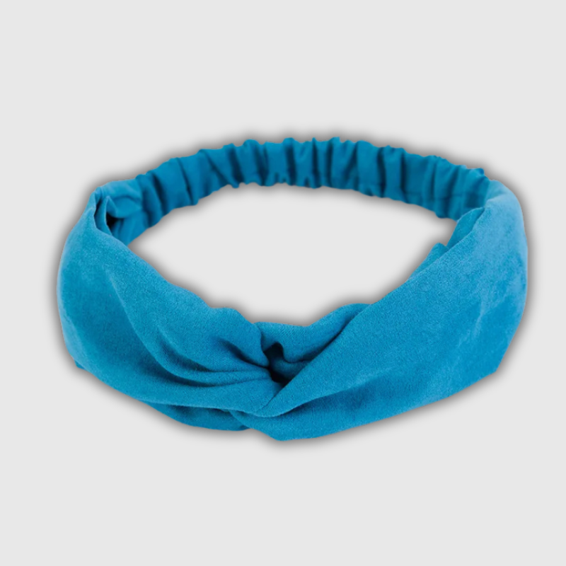 Boho Chic Cross Turban Headband – Women's Summer Hair Accessory