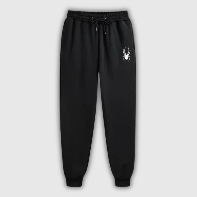 Men’s Tricolor Fleece Tracksuit — Patchwork Hoodie & Joggers Set