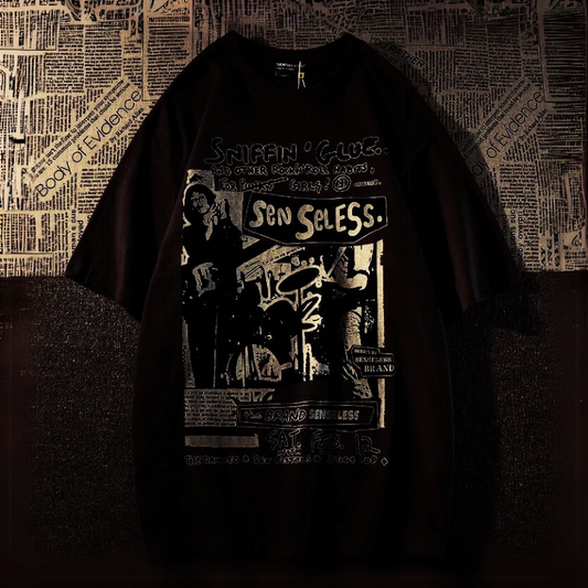 Y2K Blur Street Tee