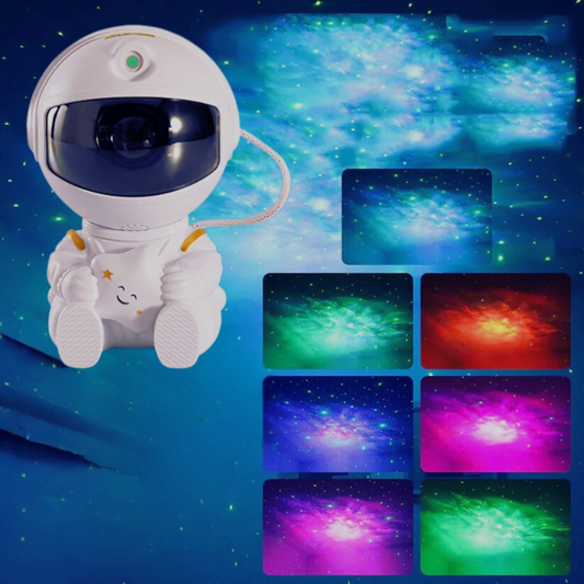 Spaceman Galaxy Projector Lamp