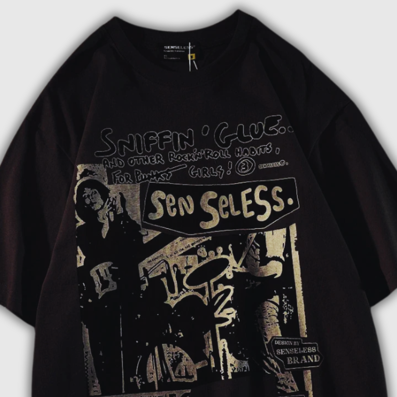 Y2K Blur Street Tee