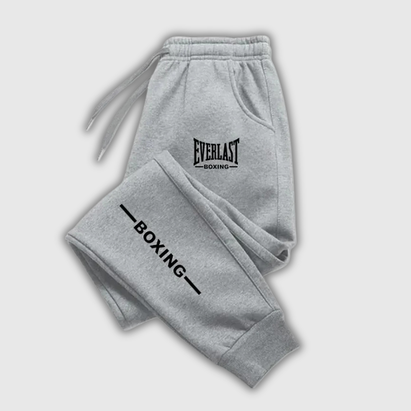 EVERLAST Print Winter Jogger Pants – Brushed Gym & Casual Fit