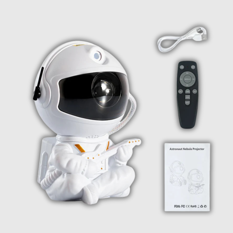 Spaceman Galaxy Projector Lamp