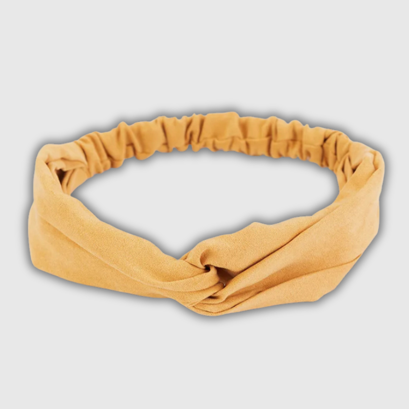 Boho Chic Cross Turban Headband – Women's Summer Hair Accessory