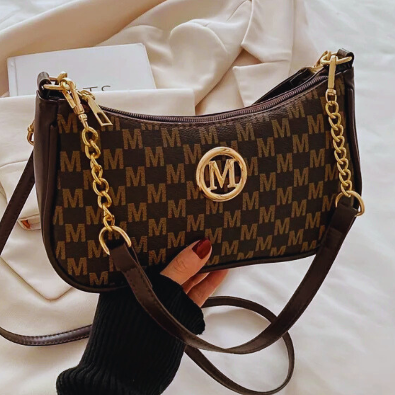 Luxeuria Luxe Vintage Style PU Crossbody Handbag with Adjustable Strap – Women’s Messenger Shoulder Tote Bag