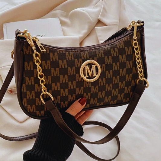 Luxeuria Luxe Vintage Style PU Crossbody Handbag with Adjustable Strap – Women’s Messenger Shoulder Tote Bag