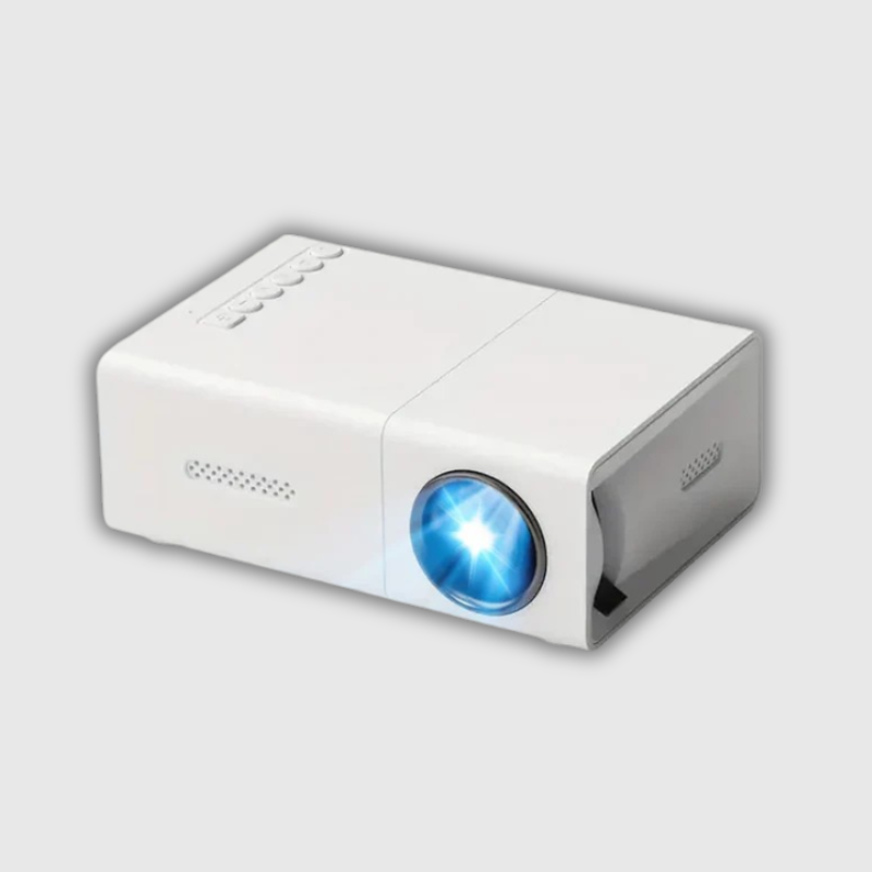 Portable Mini Projector – HD 1080P LED for Home Theater & Travel