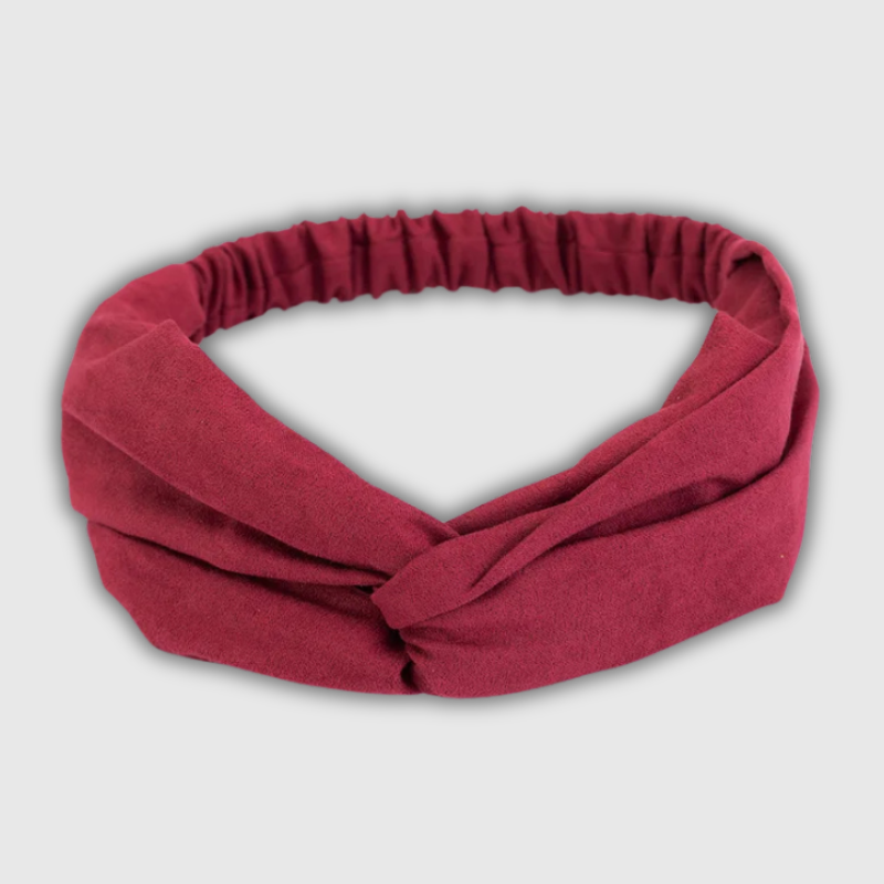 Boho Chic Cross Turban Headband – Women's Summer Hair Accessory