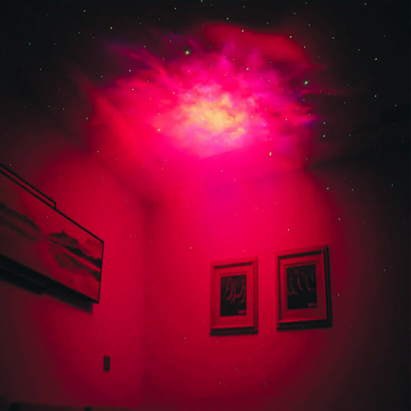 Spaceman Galaxy Projector Lamp
