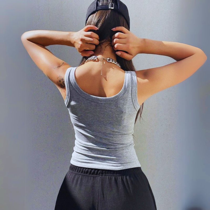 Soft Stretch Cotton Cami Top – Essential Layering Piece