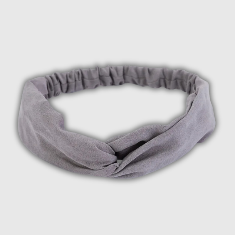 Boho Chic Cross Turban Headband – Women's Summer Hair Accessory