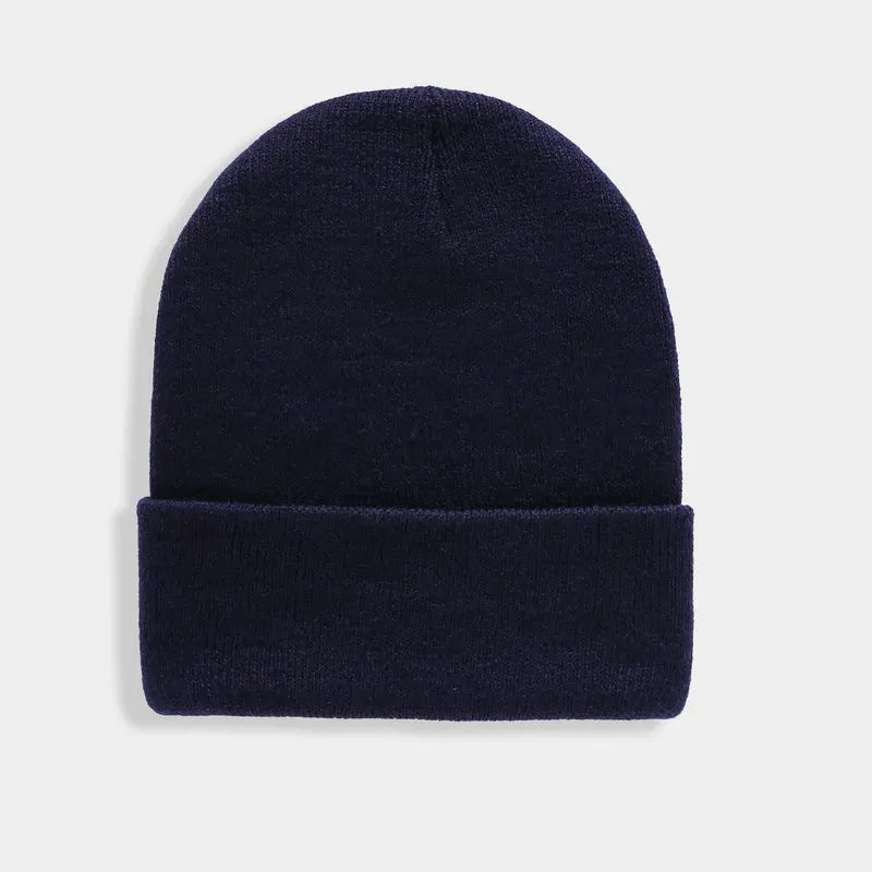 Solid Colour Unisex Winter Beanie