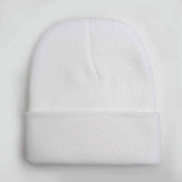 Solid Colour Unisex Winter Beanie