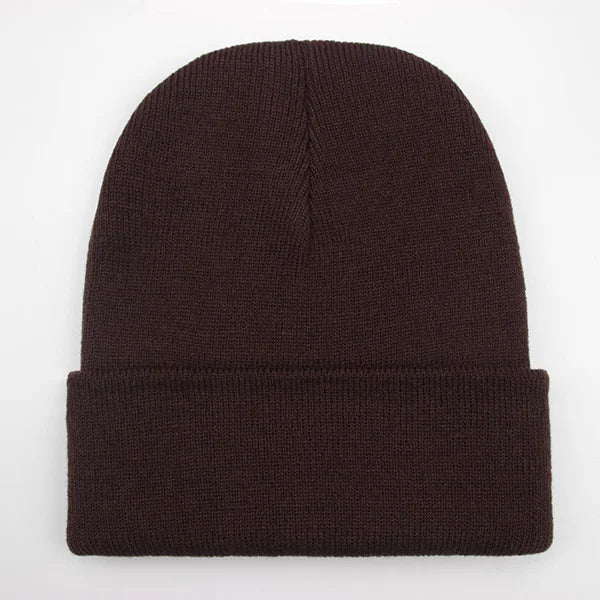 Solid Colour Unisex Winter Beanie