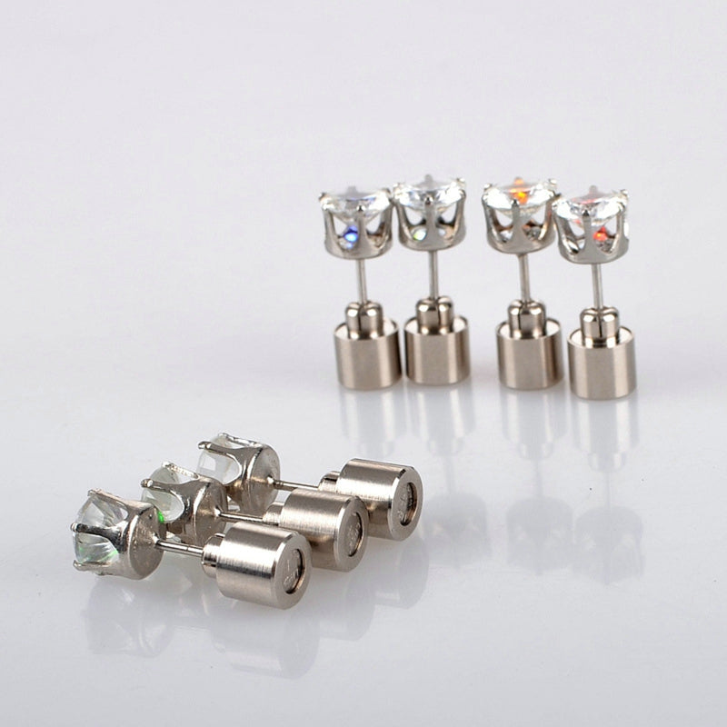 Luxeuria Luxe LED Glow Crystal Stud Earrings