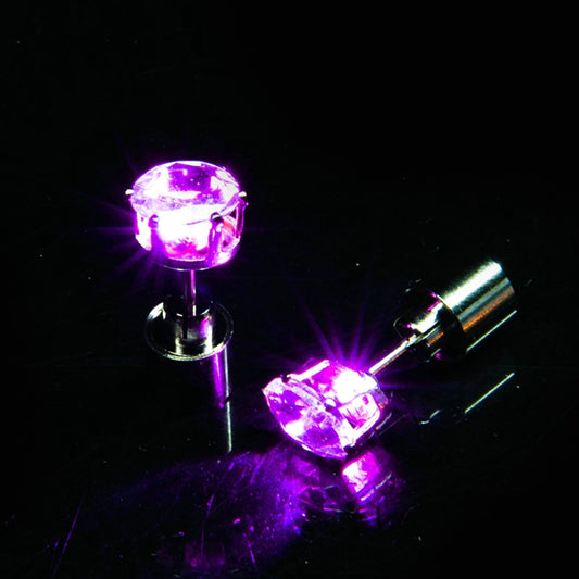 Luxeuria Luxe LED Glow Crystal Stud Earrings
