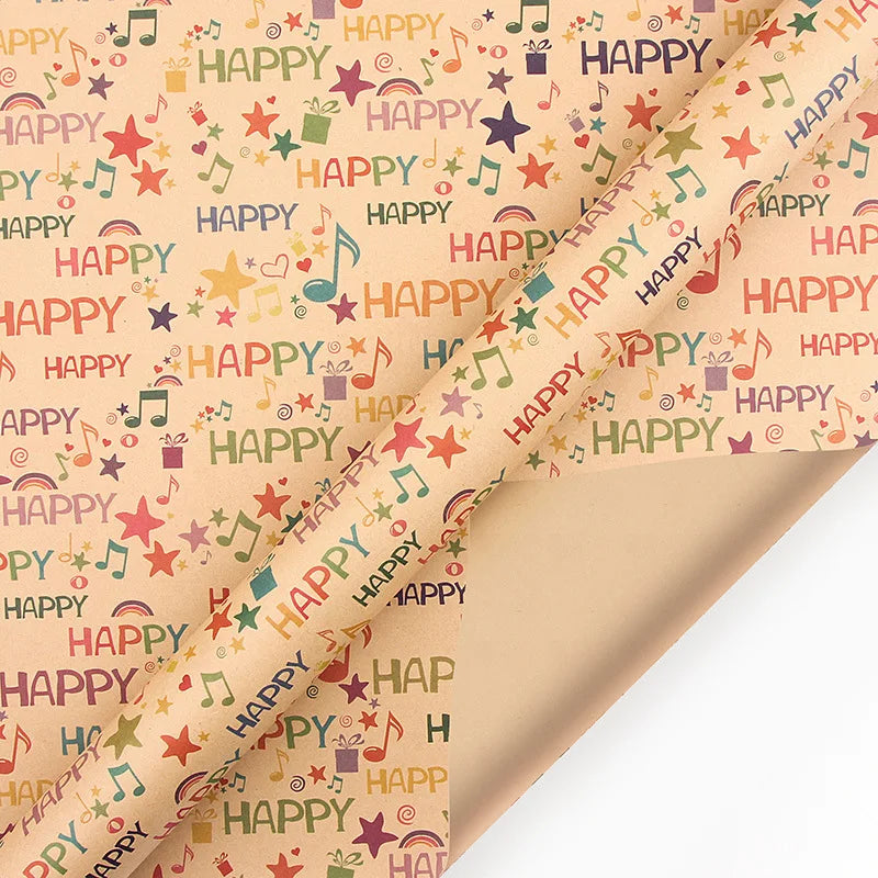 Birthday Wrapping Paper Sheet – 50 x 70 cm