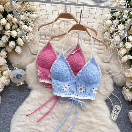 Isla Floral Hook Knit Camisole