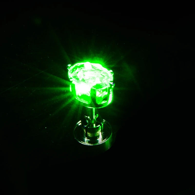 Luxeuria Luxe LED Glow Crystal Stud Earrings