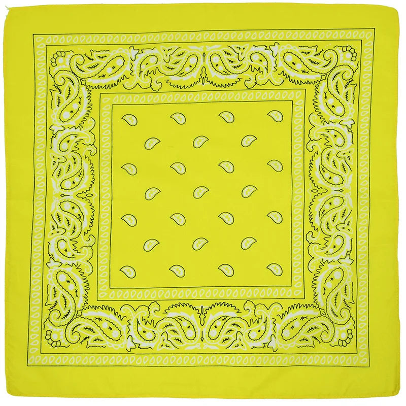 Printed Hip Hop Square Bandana