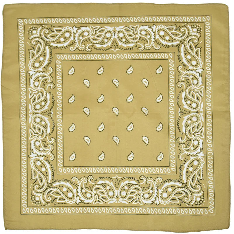 Printed Hip Hop Square Bandana
