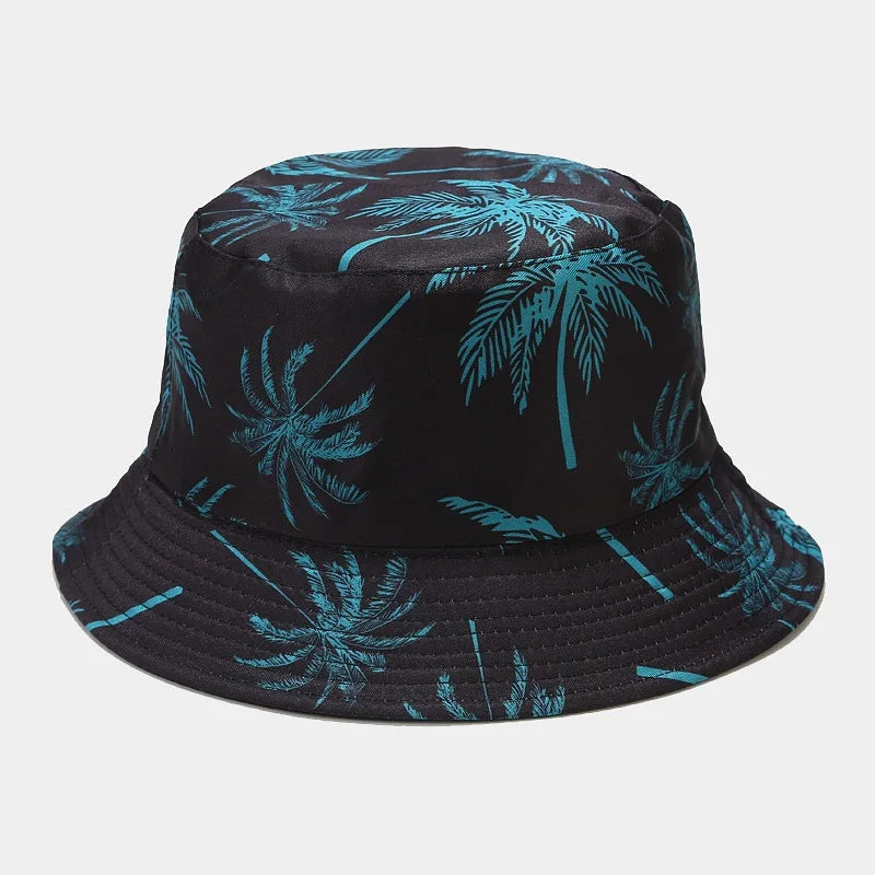 Coco Print Bucket Hat – Spring/Summer Unisex Leisure Cap