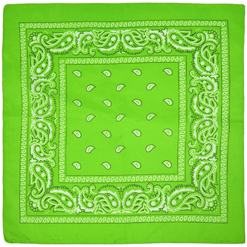 Printed Hip Hop Square Bandana