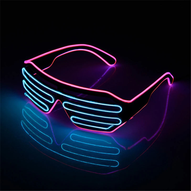 Cyber Neon LED Luminous Goggles