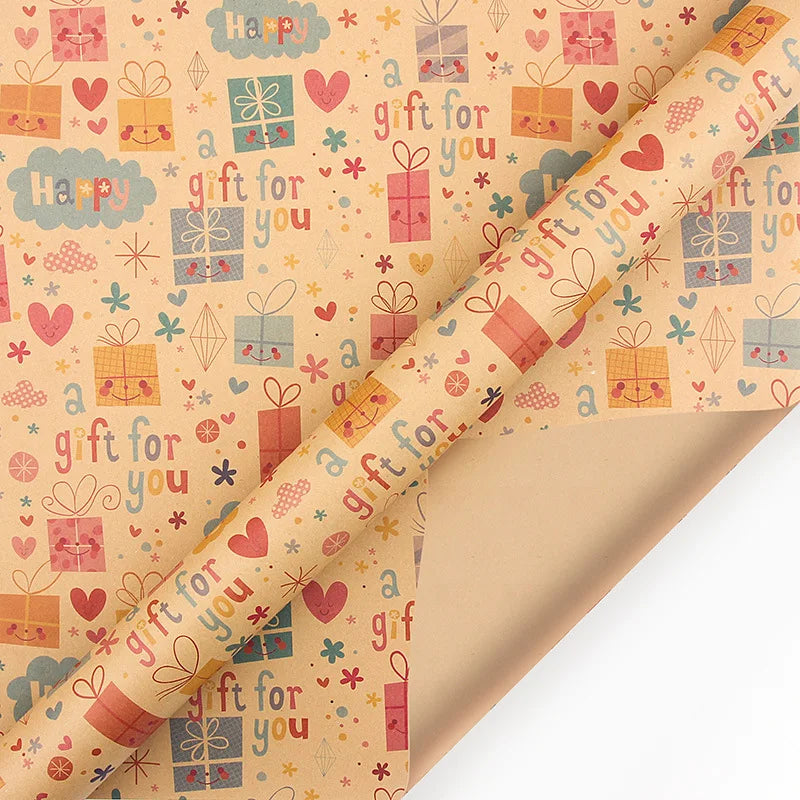 Birthday Wrapping Paper Sheet – 50 x 70 cm