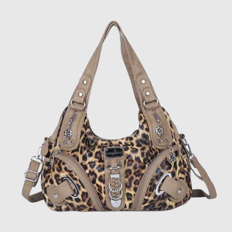 Luxeuria Luxe Multicolor Pattern Top-Handle Satchel & Shoulder Bag