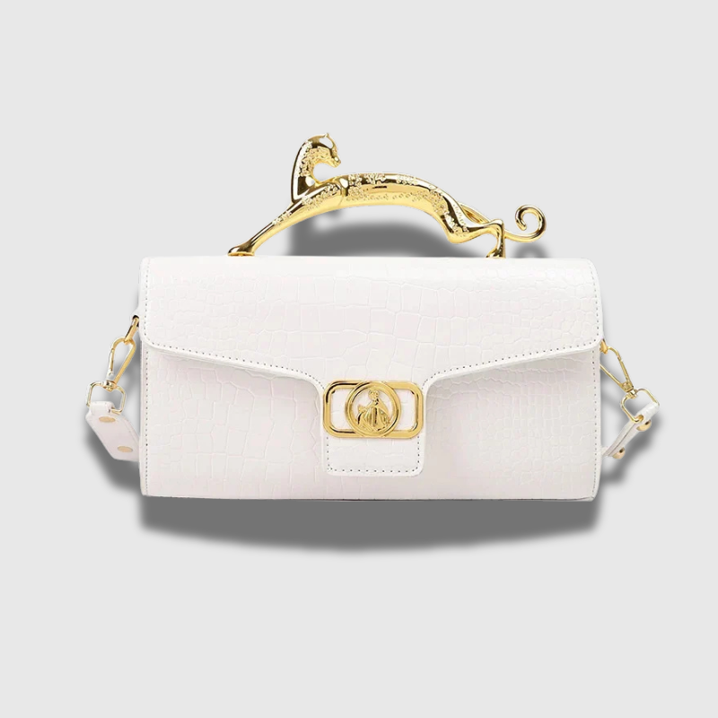 Luxeuria Luxe Celeste Buckle Shoulder Bag – Elegant Leather Party Crossbody