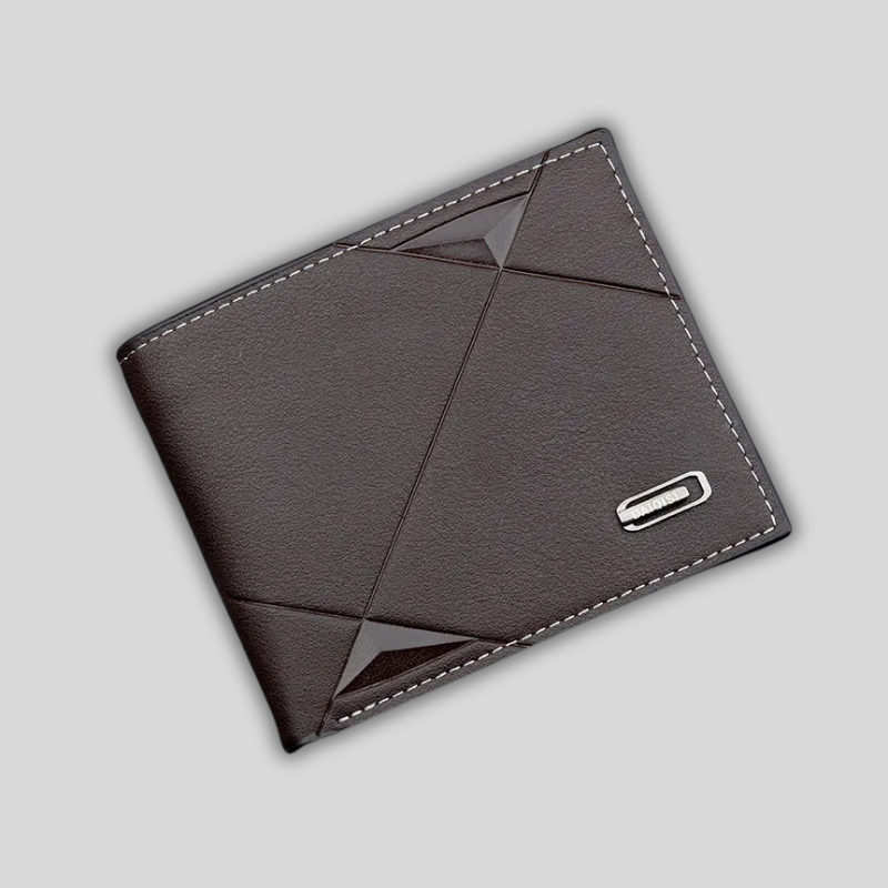Luxeuria Luxe Classic Solid Short PU Leather Wallet